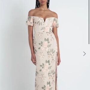 Jenny Yoo Embroidered Tulle Lynette Dress